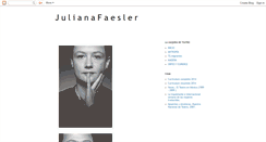 Desktop Screenshot of julianafaesler.blogspot.com