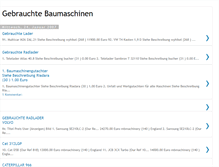 Tablet Screenshot of baumaschinen.blogspot.com