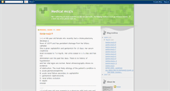 Desktop Screenshot of medicalpgmcq.blogspot.com