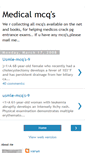Mobile Screenshot of medicalpgmcq.blogspot.com