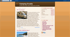 Desktop Screenshot of campingcroatia.blogspot.com