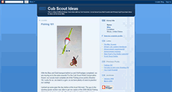 Desktop Screenshot of cubscoutideas.blogspot.com