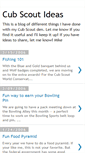 Mobile Screenshot of cubscoutideas.blogspot.com