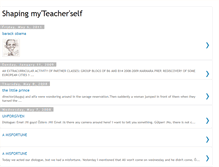 Tablet Screenshot of minetheteacher.blogspot.com