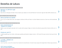 Tablet Screenshot of destellosdelokura.blogspot.com