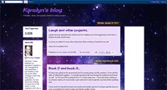 Desktop Screenshot of karolynseeger.blogspot.com