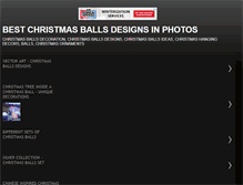 Tablet Screenshot of bestchristmasballs.blogspot.com