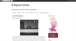 Desktop Screenshot of elespiralinfinito.blogspot.com