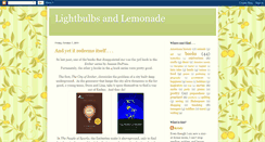 Desktop Screenshot of lightbulbsandlemonade.blogspot.com