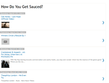 Tablet Screenshot of getsaucedtv.blogspot.com