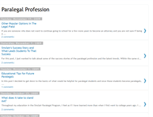 Tablet Screenshot of myparalegalbusiness.blogspot.com