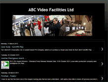 Tablet Screenshot of abcvideoblog.blogspot.com