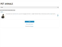 Tablet Screenshot of petanimals89.blogspot.com