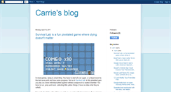 Desktop Screenshot of carrieleuck.blogspot.com