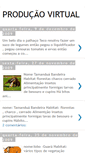 Mobile Screenshot of producaovirtual2010.blogspot.com