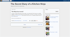 Desktop Screenshot of kitchenninjadiaries.blogspot.com