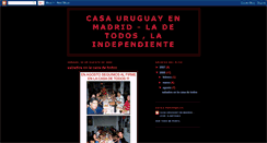 Desktop Screenshot of casauruguayenmadrid.blogspot.com