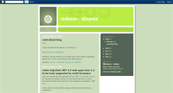 Desktop Screenshot of dinorex-redoxin.blogspot.com