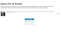 Tablet Screenshot of flordebrasilia.blogspot.com