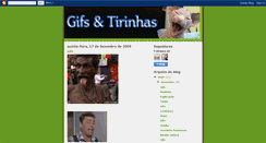 Desktop Screenshot of gifsetirinhas.blogspot.com