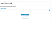 Tablet Screenshot of amadoras-br.blogspot.com