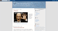 Desktop Screenshot of codeandfury.blogspot.com