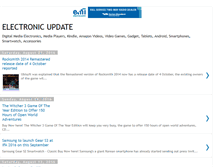 Tablet Screenshot of electronic-update.blogspot.com