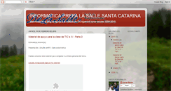 Desktop Screenshot of informatica-lasallesantacatarina.blogspot.com