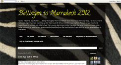 Desktop Screenshot of jelga2westafrica2012.blogspot.com