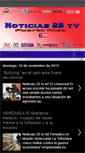 Mobile Screenshot of noticias25tv.blogspot.com