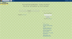 Desktop Screenshot of heartwarmersforpennyblack.blogspot.com