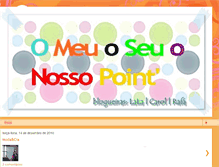 Tablet Screenshot of omeuoseuonossopoint.blogspot.com