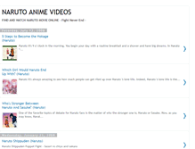 Tablet Screenshot of animax-naruto.blogspot.com