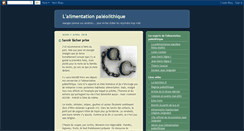 Desktop Screenshot of alimentationpaleo.blogspot.com