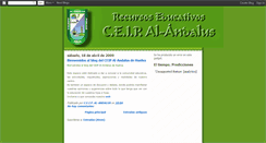 Desktop Screenshot of ceipalandalus2008.blogspot.com