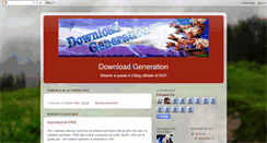 Desktop Screenshot of downloadgenerationspace.blogspot.com