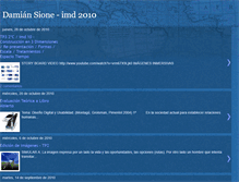 Tablet Screenshot of damiansione7.blogspot.com