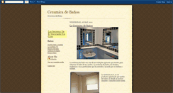 Desktop Screenshot of ceramicadebanos.blogspot.com