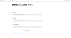 Desktop Screenshot of fotografia-esteban-alvarez.blogspot.com