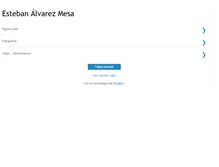 Tablet Screenshot of fotografia-esteban-alvarez.blogspot.com