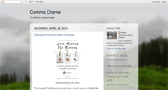 Desktop Screenshot of commadrama.blogspot.com