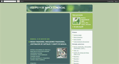 Desktop Screenshot of equipovbancacomercial.blogspot.com