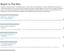 Tablet Screenshot of buzzininthehive.blogspot.com