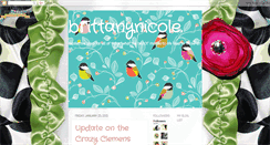 Desktop Screenshot of brittanyclemens.blogspot.com