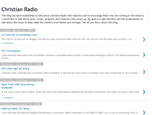 Tablet Screenshot of christianradio.blogspot.com