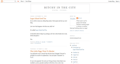Desktop Screenshot of bitchyinthecity.blogspot.com