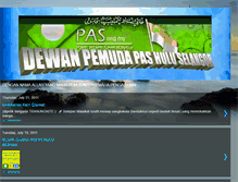 Tablet Screenshot of dpphuluselangor.blogspot.com