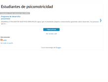 Tablet Screenshot of estudiantespsicomotricidad.blogspot.com