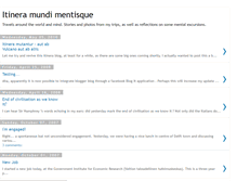 Tablet Screenshot of itinera-mundi.blogspot.com