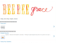 Tablet Screenshot of beebeegrace.blogspot.com